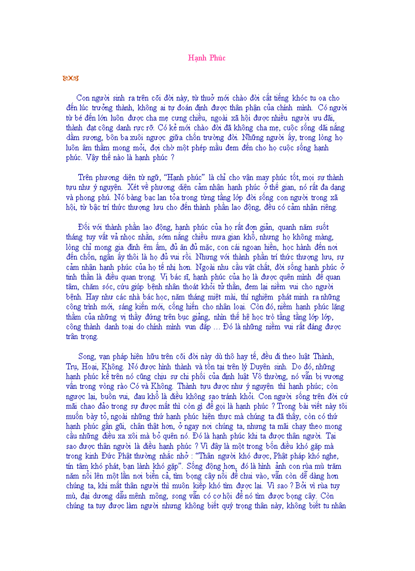 image for page Hạnh Phúc