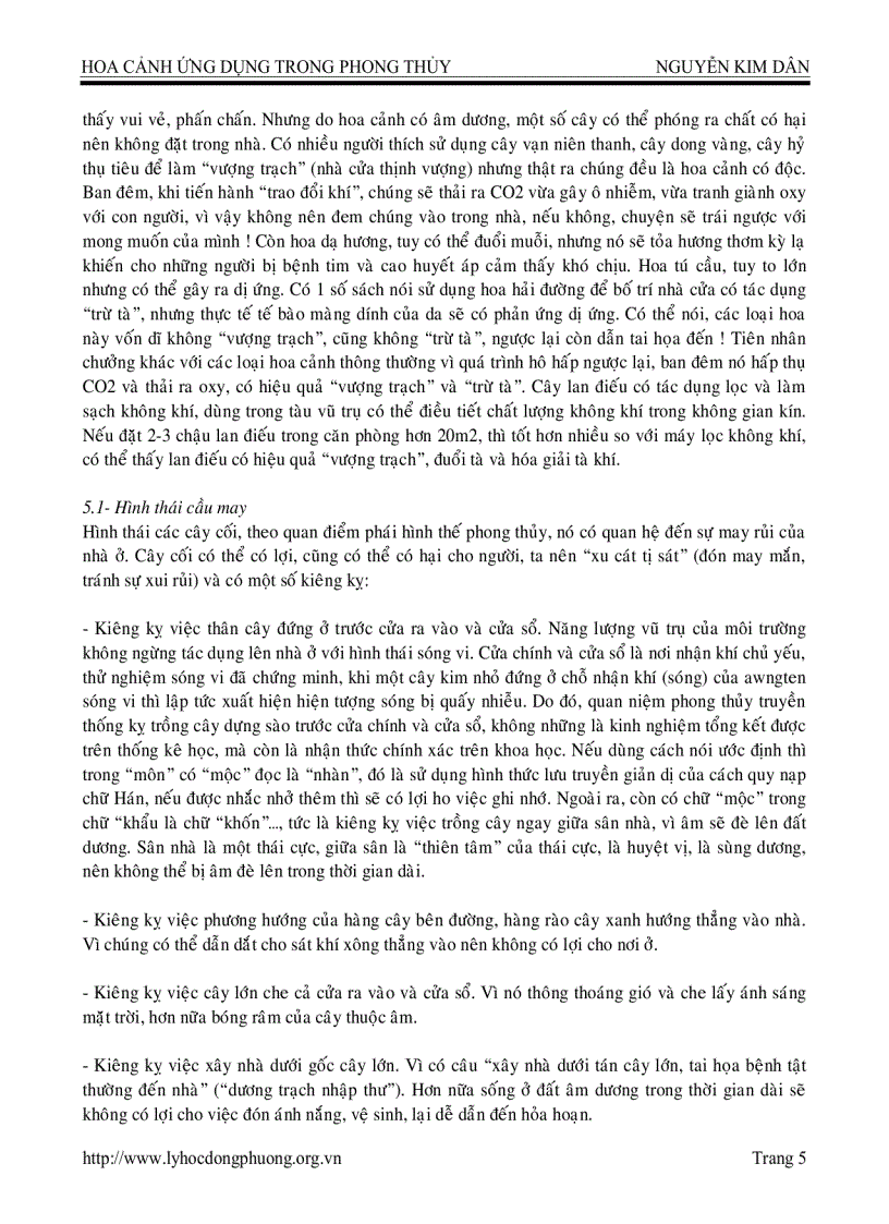 image for page Hoa cảnh ứng dụng trong phong thủy