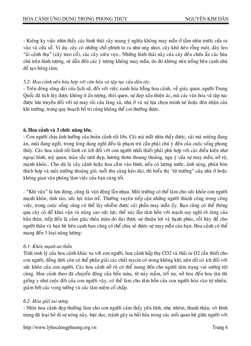 image for page Hoa cảnh ứng dụng trong phong thủy