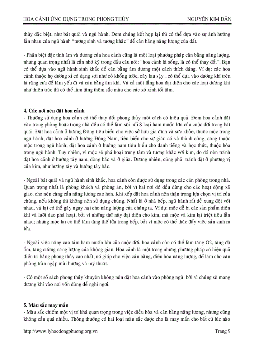 image for page Hoa cảnh ứng dụng trong phong thủy