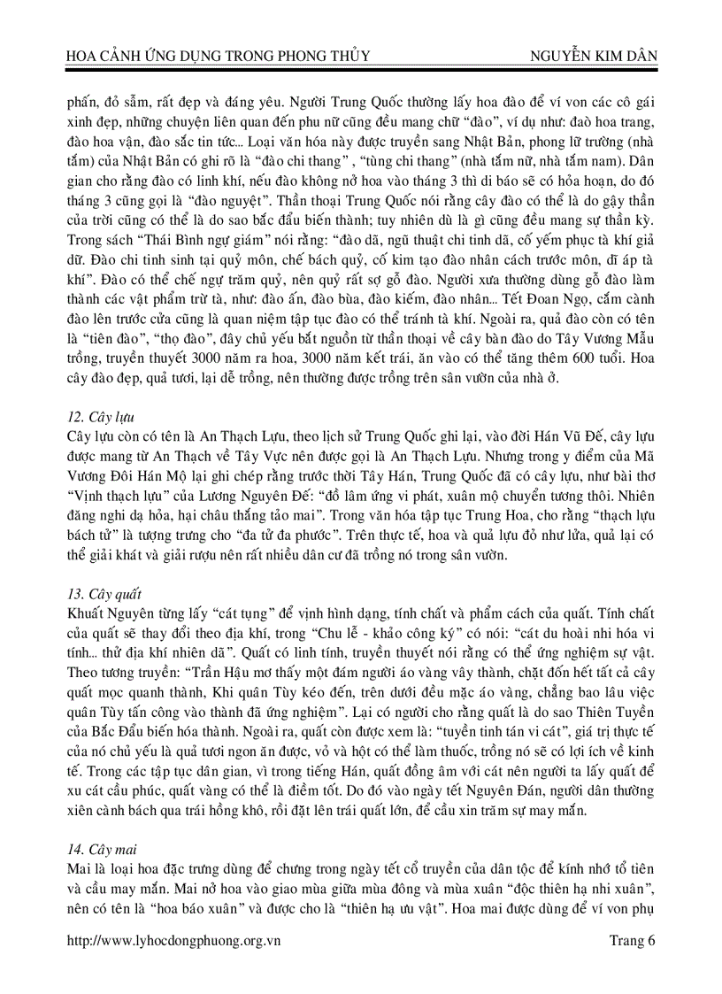 image for page Hoa cảnh ứng dụng trong phong thủy