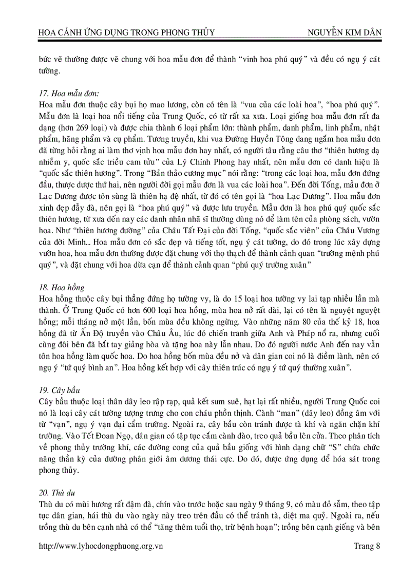 image for page Hoa cảnh ứng dụng trong phong thủy