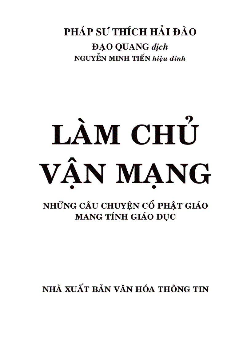 image for page Làm chủ vận mạng