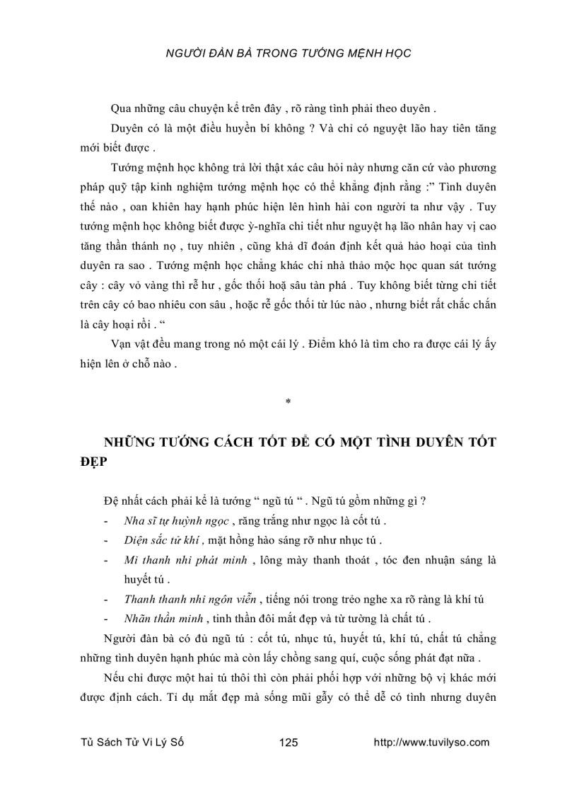 image for page Người đàn bà trong tướng mệnh học