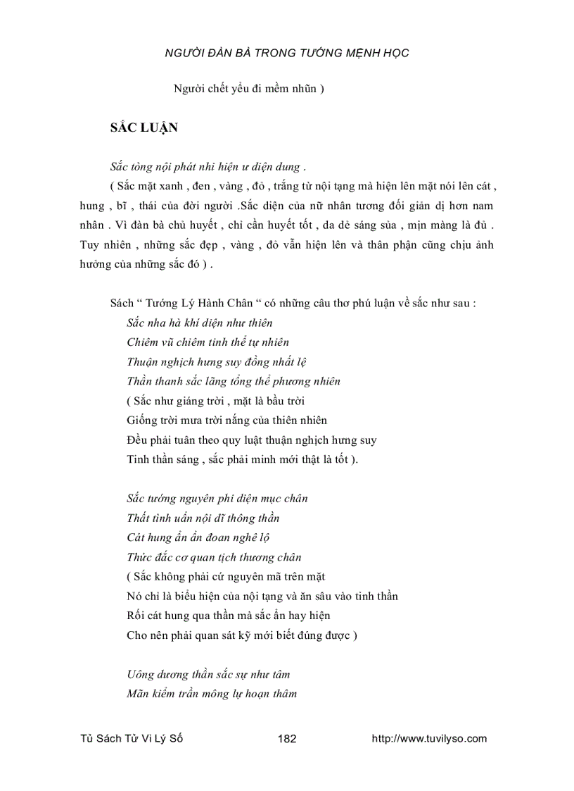 image for page Người đàn bà trong tướng mệnh học