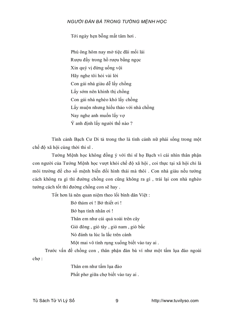 image for page Người Đàn Bà Trong Tướng Mệnh Học 1