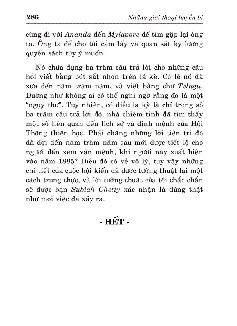 image for page Những giai thoại huyền bí