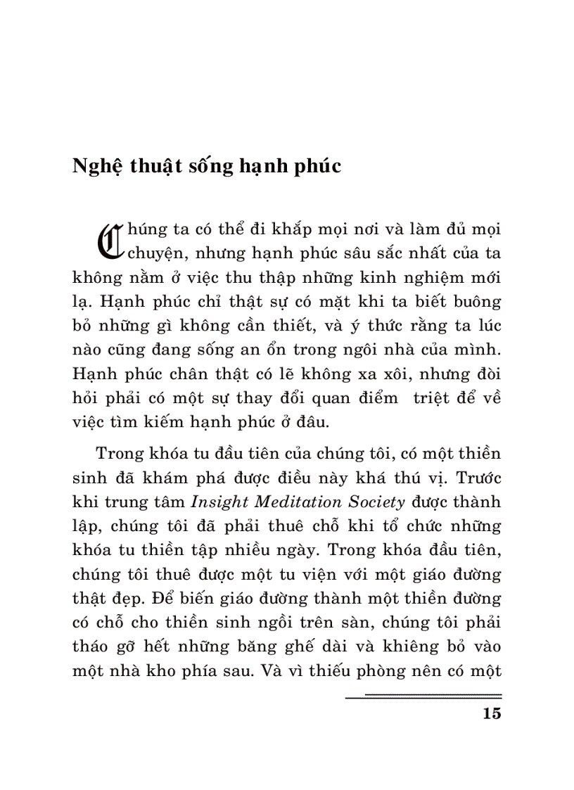 image for page Sống với tâm từ