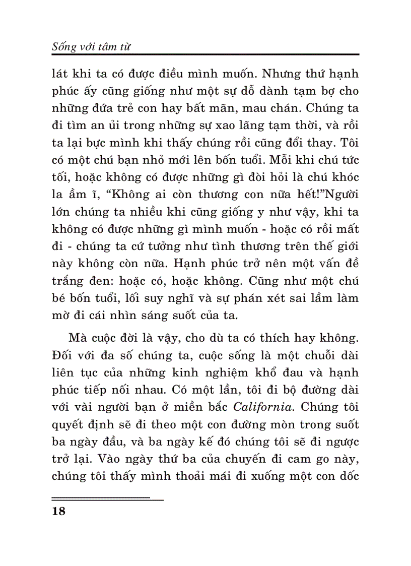 image for page Sống với tâm từ