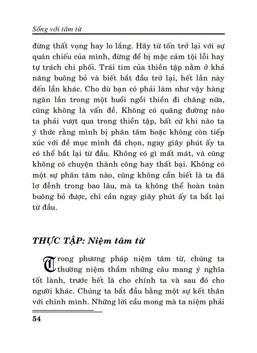 image for page Sống với tâm từ