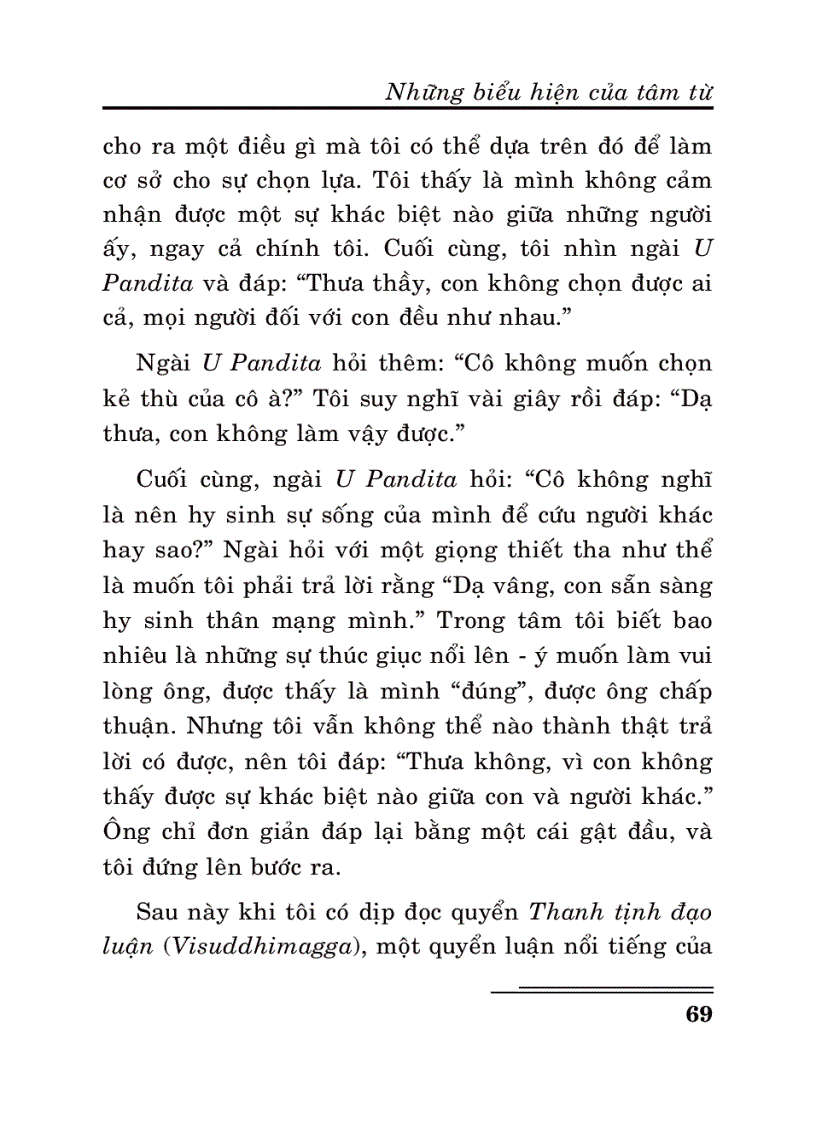 image for page Sống với tâm từ