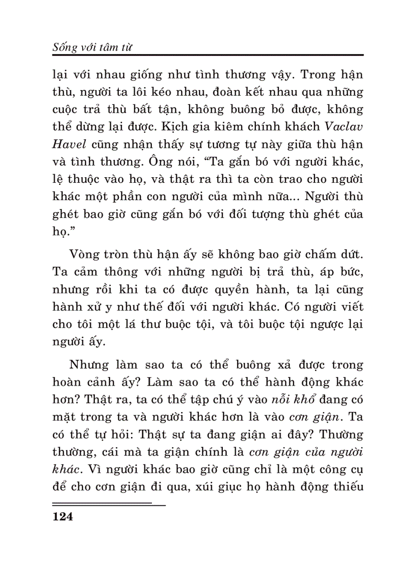 image for page Sống với tâm từ