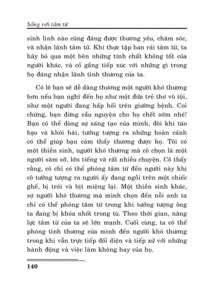 image for page Sống với tâm từ