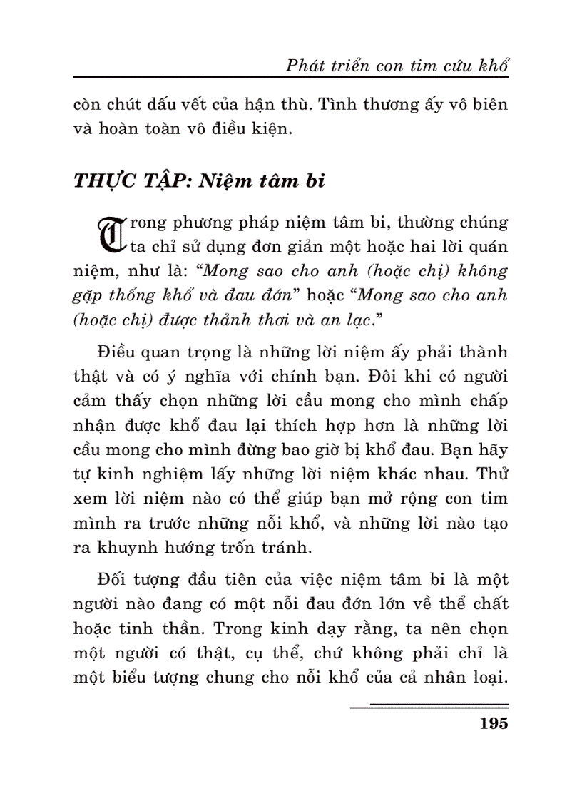 image for page Sống với tâm từ