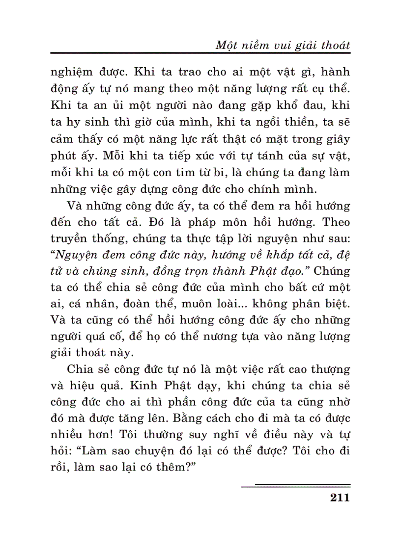 image for page Sống với tâm từ