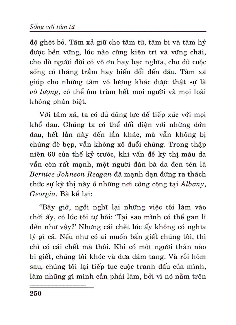 image for page Sống với tâm từ