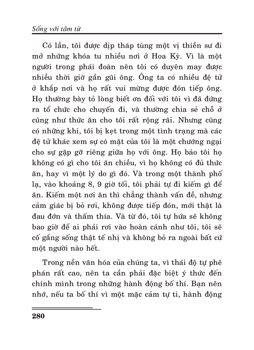 image for page Sống với tâm từ