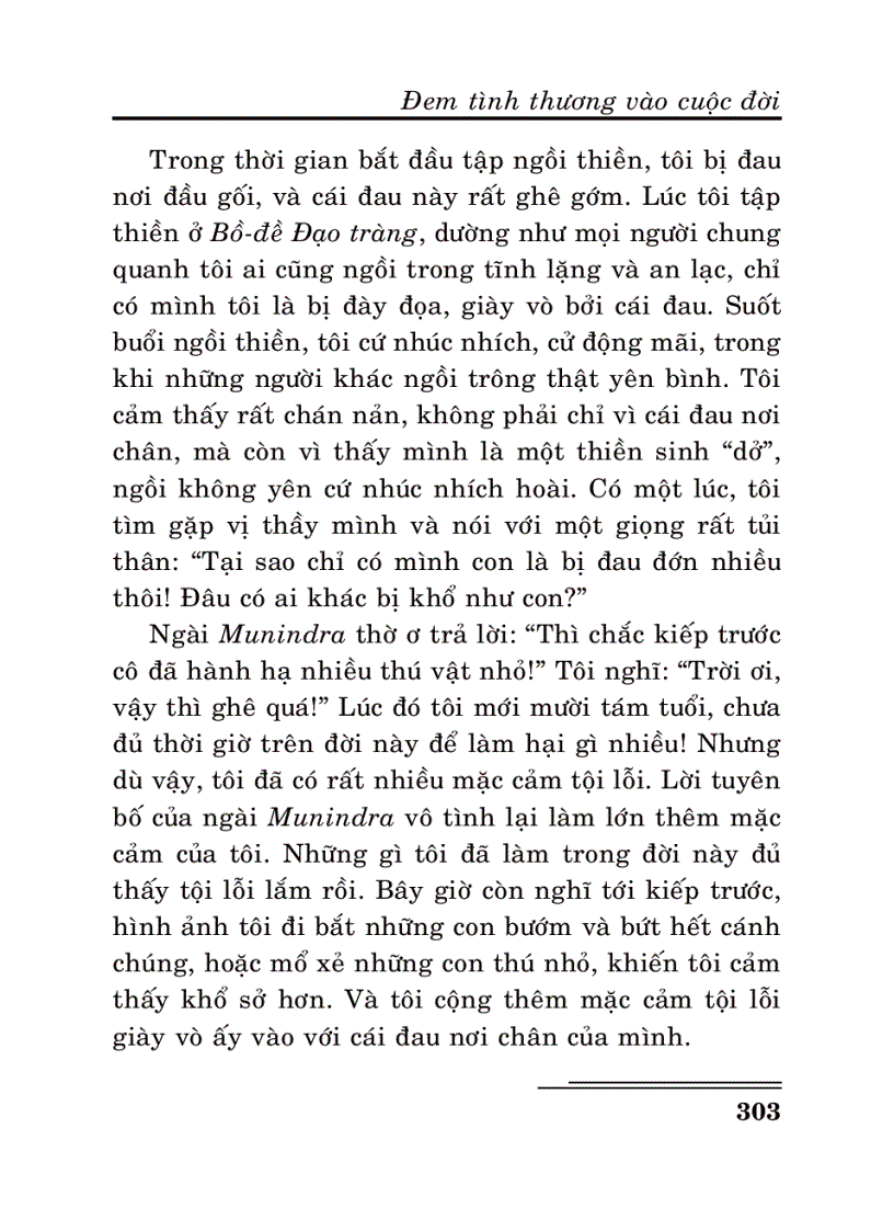 image for page Sống với tâm từ