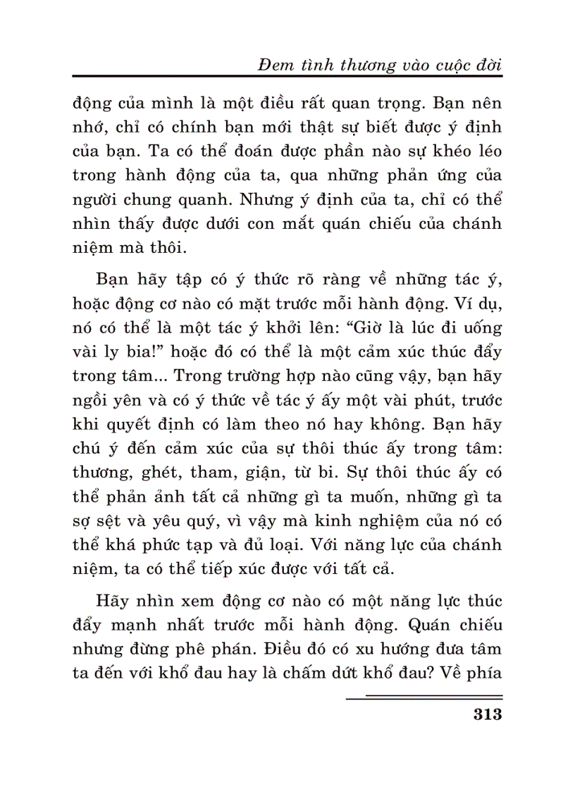 image for page Sống với tâm từ