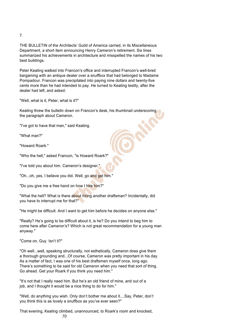 image for page The Fountainhead