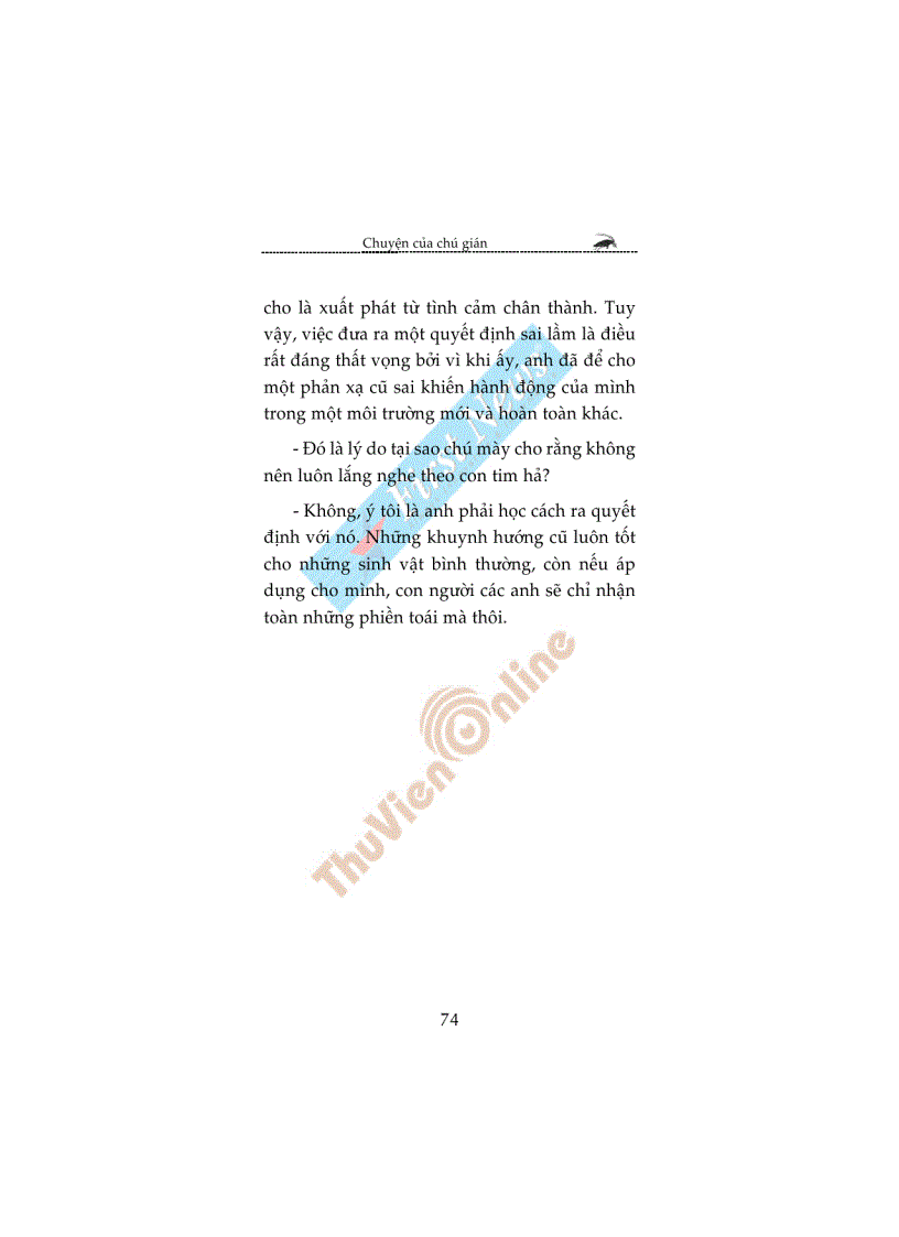 image for page Chuyện của chú gián Giải pháp tối ưu cho bạn