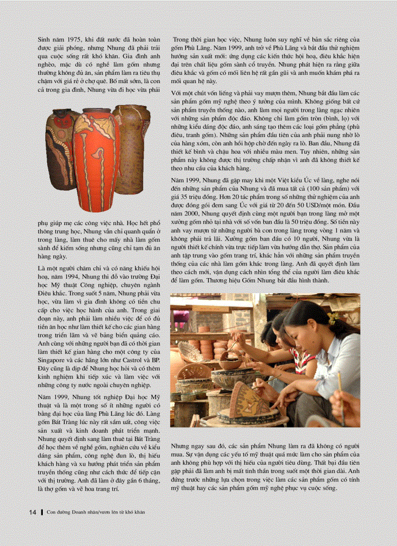 image for page Con Đường Doanh Nhân Vượt Lên Từ Khó Khăn