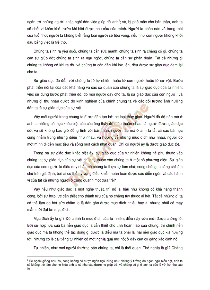 image for page Émile hay là về giáo dục