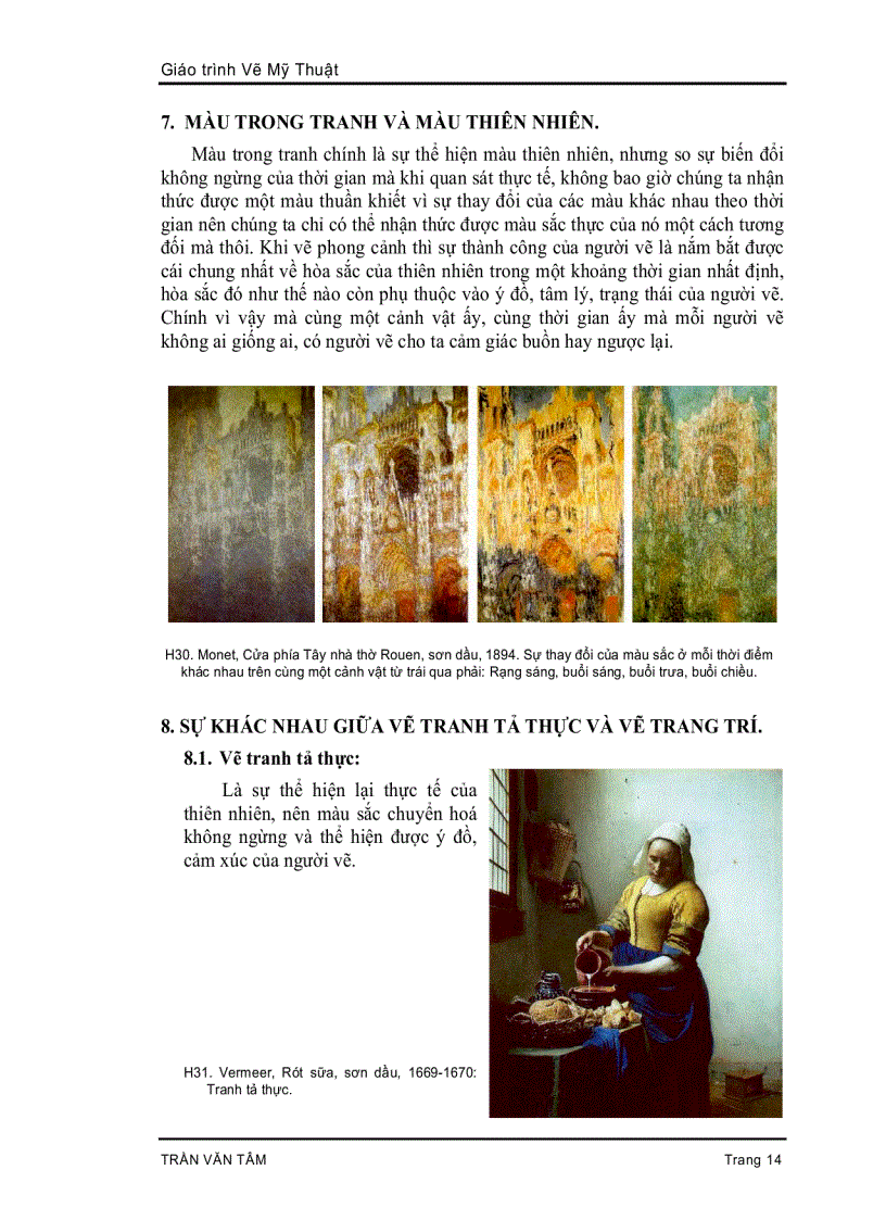 image for page Giáo Trình Vẽ Mỹ Thuật 3 4 Vẽ Màu