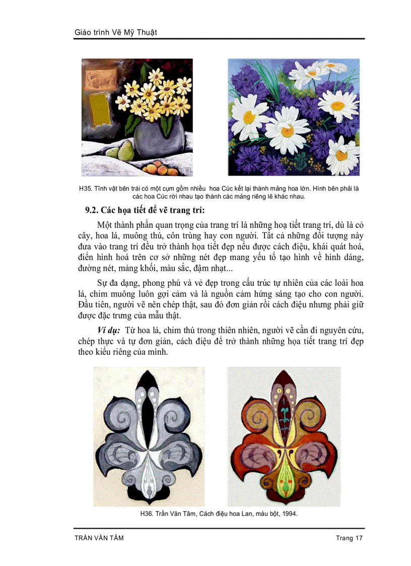 image for page Giáo Trình Vẽ Mỹ Thuật 3 4 Vẽ Màu