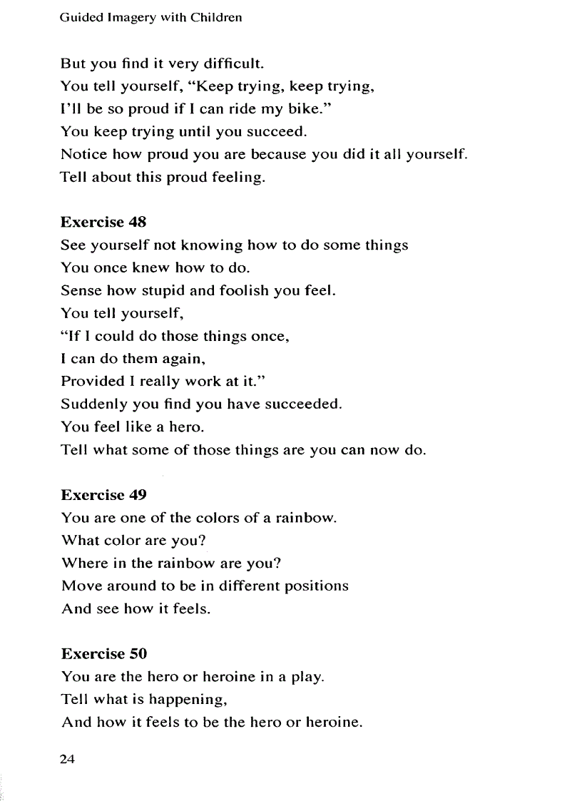 image for page Guided Imagery With Children