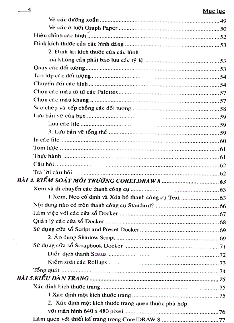 image for page Hướng dẫn tự học CorelDraw 8