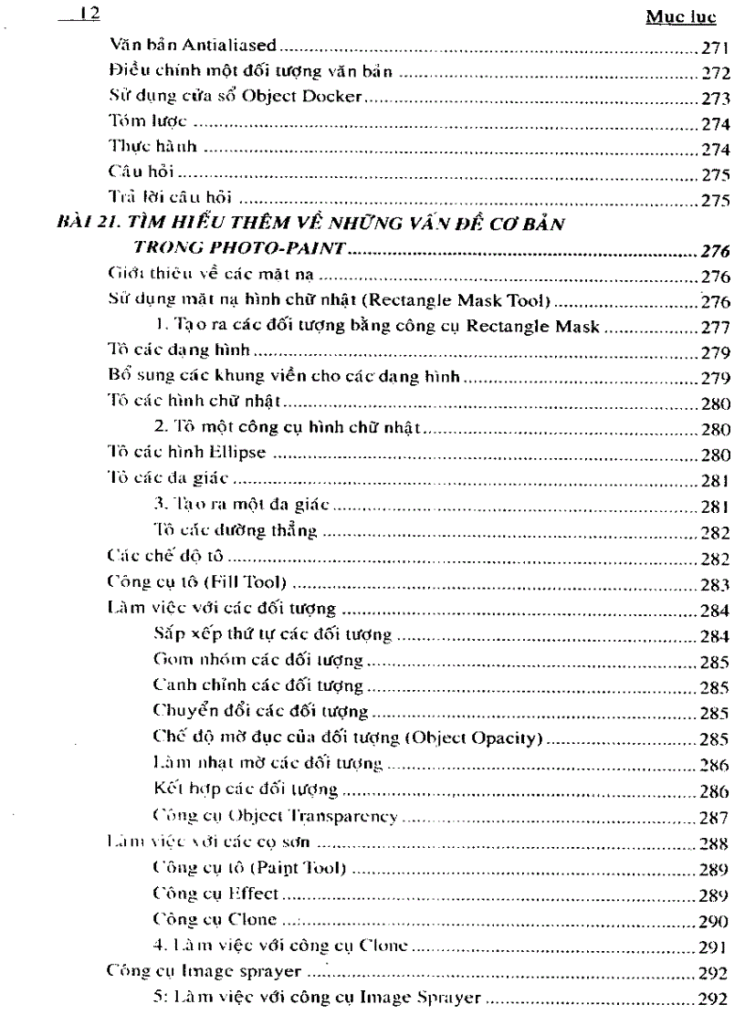 image for page Hướng dẫn tự học CorelDraw 8