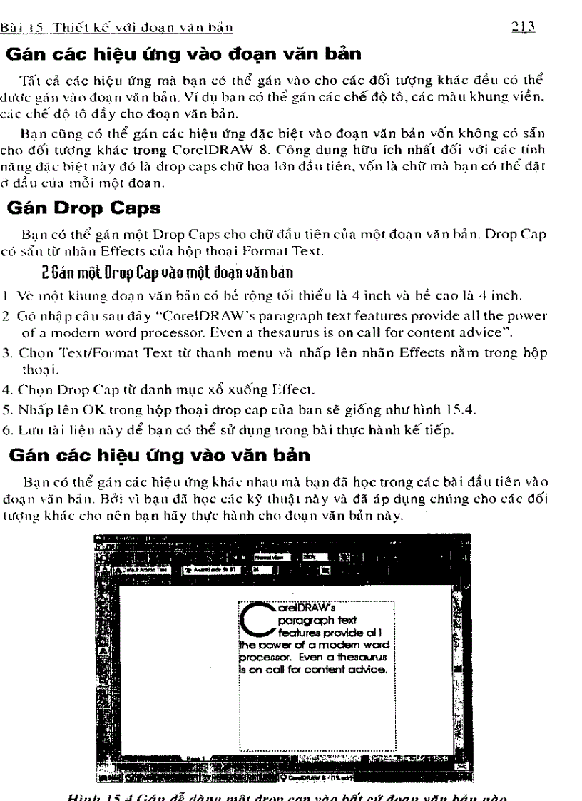 image for page Hướng dẫn tự học CorelDraw 8