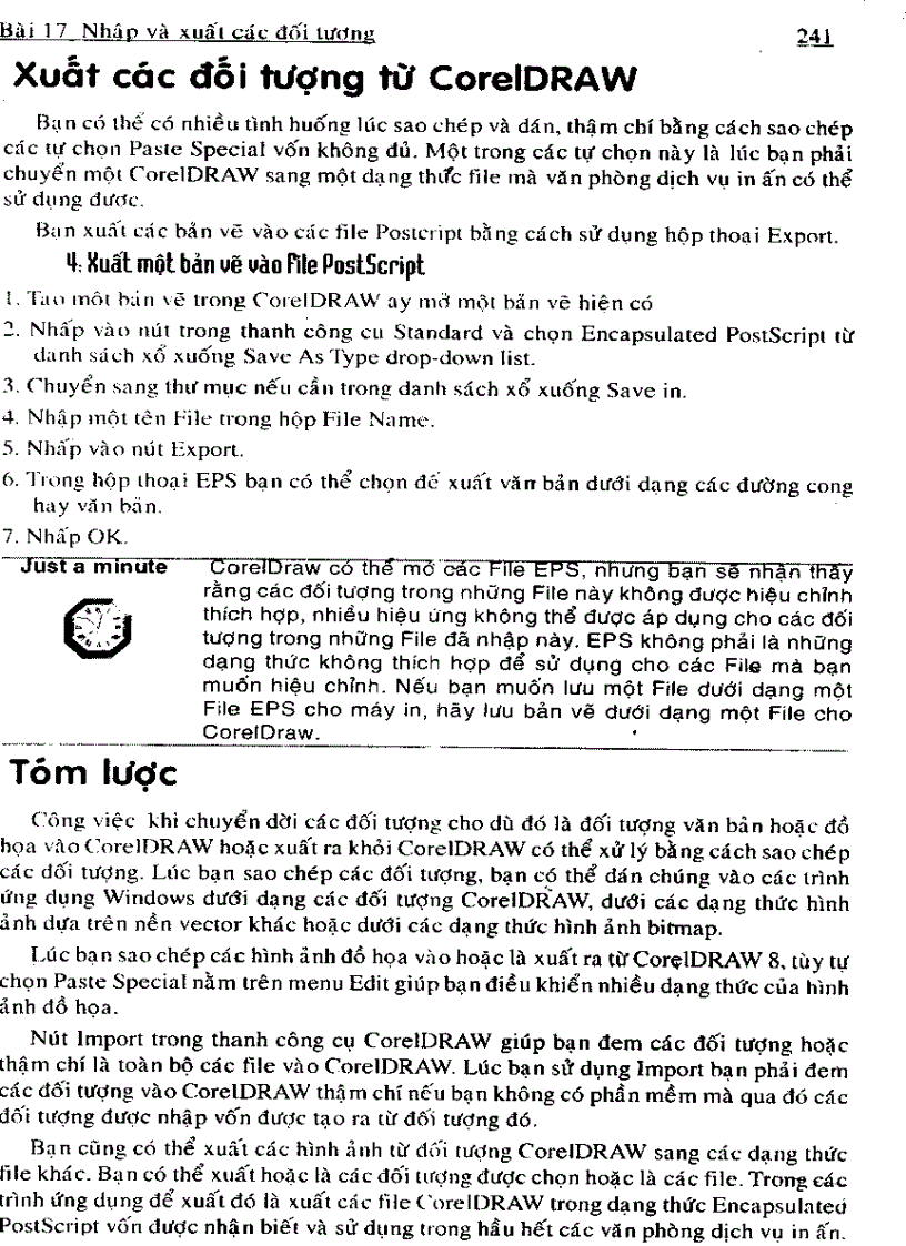 image for page Hướng dẫn tự học CorelDraw 8