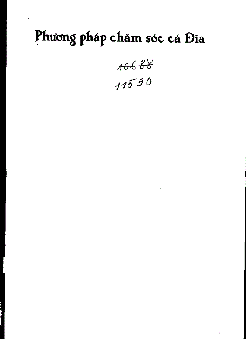 image for page Kỹ thuật chăm sóc và lai tạo giống cá đĩa