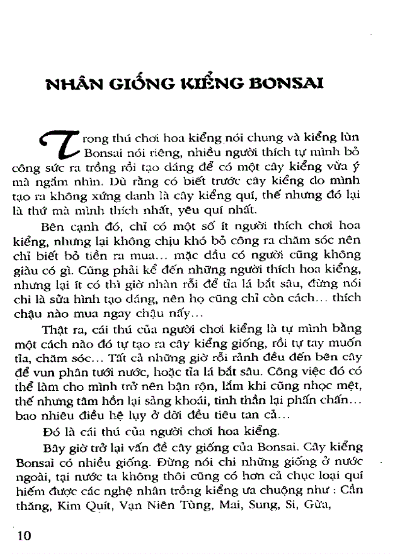 image for page Kỹ thuật trồng và uốn tỉa bon sai