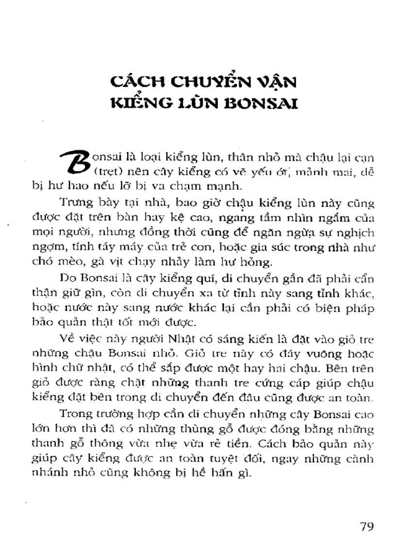 image for page Kỹ thuật trồng và uốn tỉa bon sai