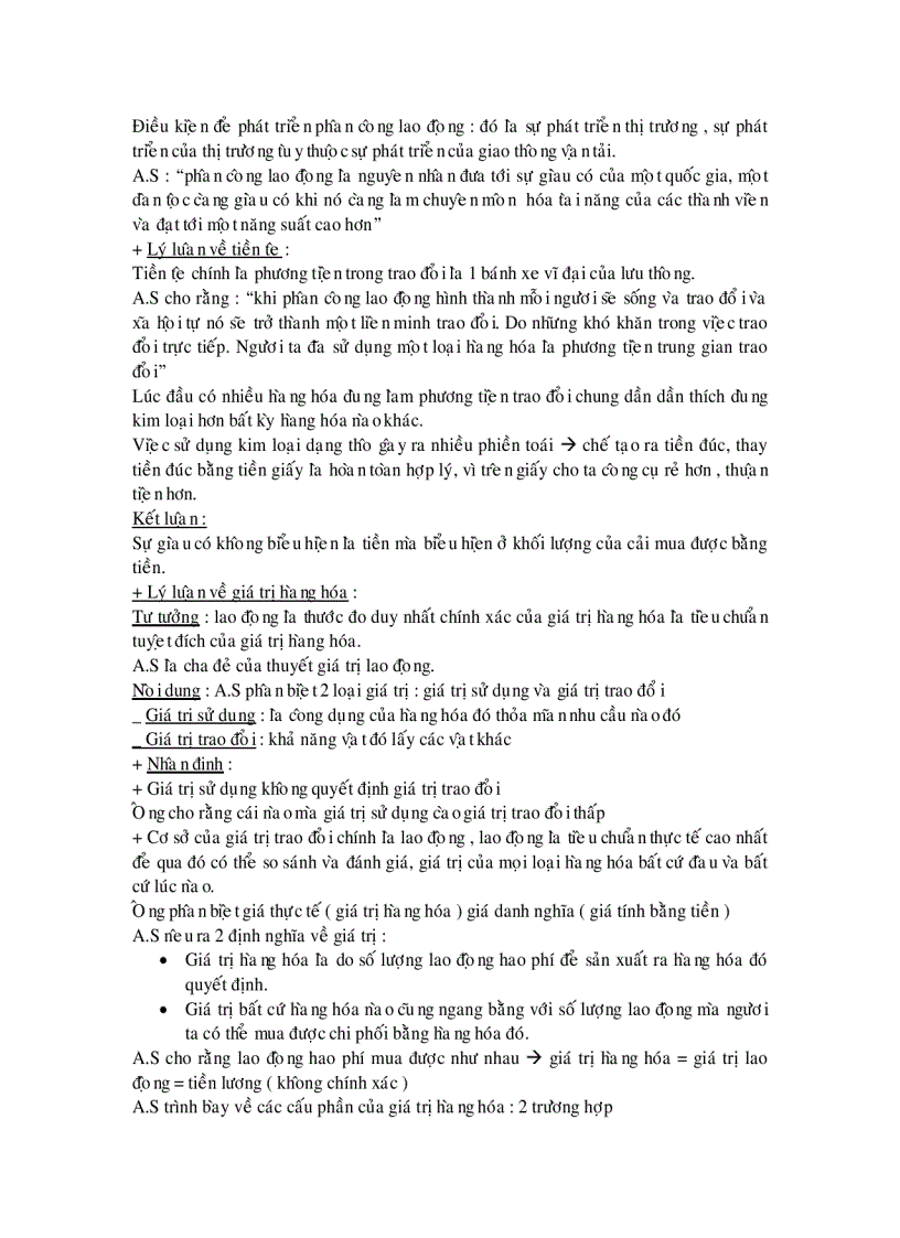 image for page Lịch Sử Các Học Thuyết Kinh Tế