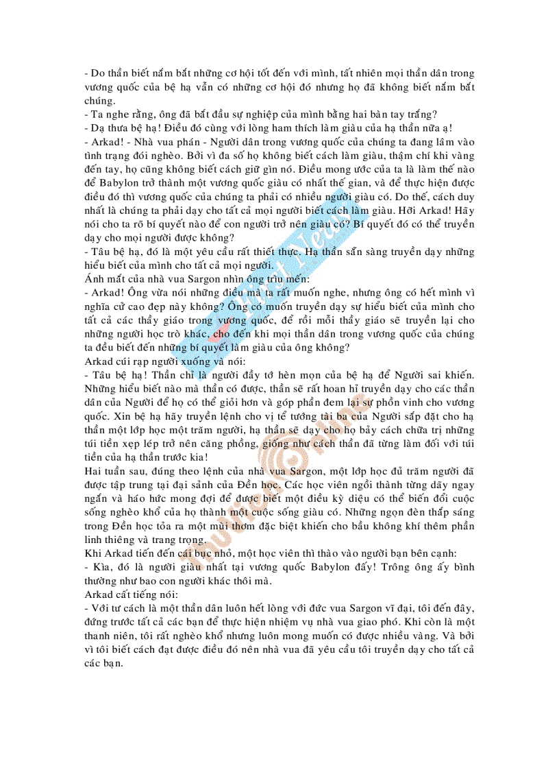 image for page Người giàu có nhất thành Babylon