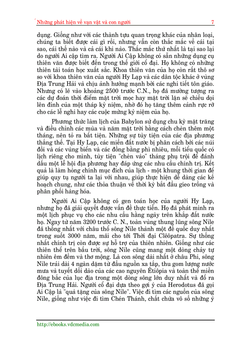 image for page Những Phát Hiện Về Vạn Vật Và Con Người Phần I