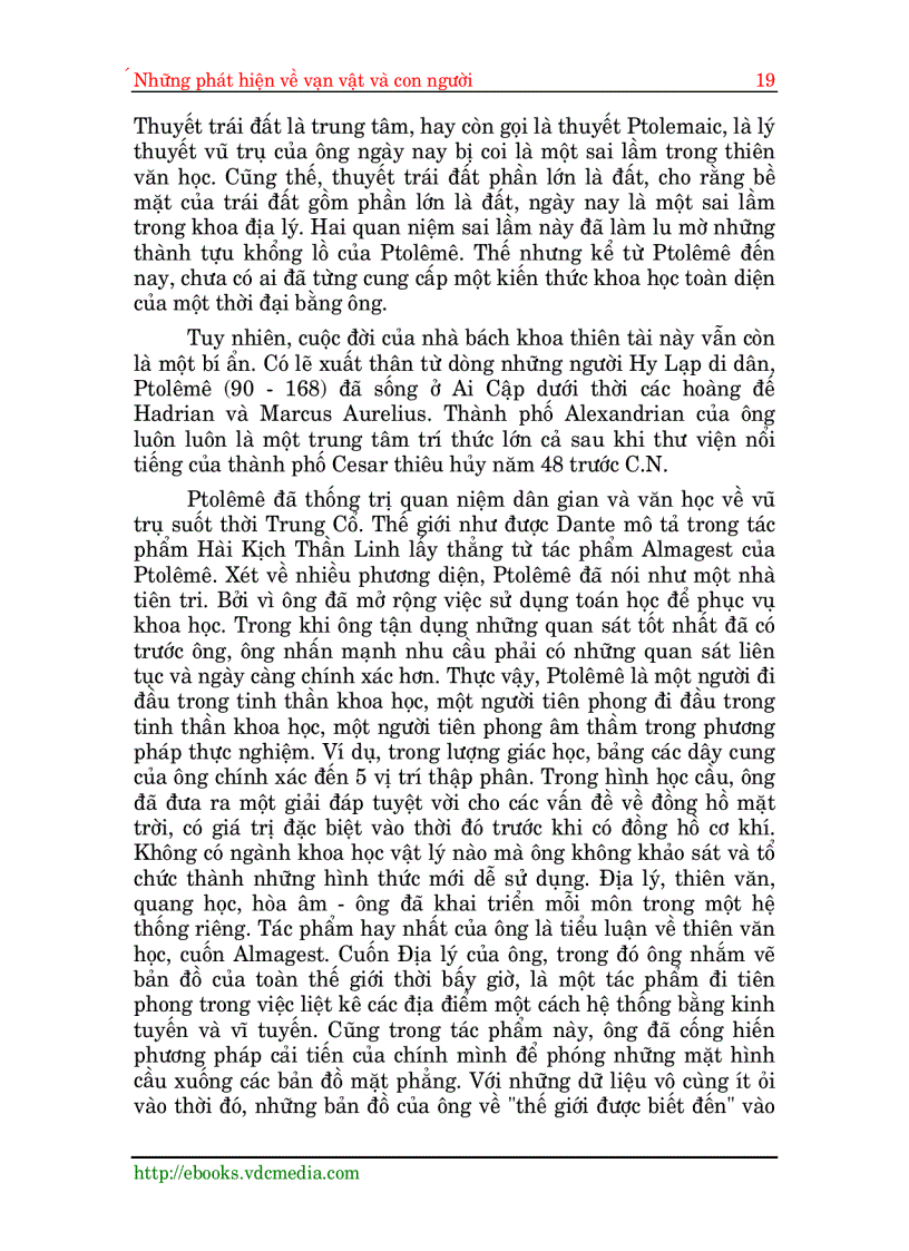image for page Những Phát Hiện Về Vạn Vật Và Con Người Phần I