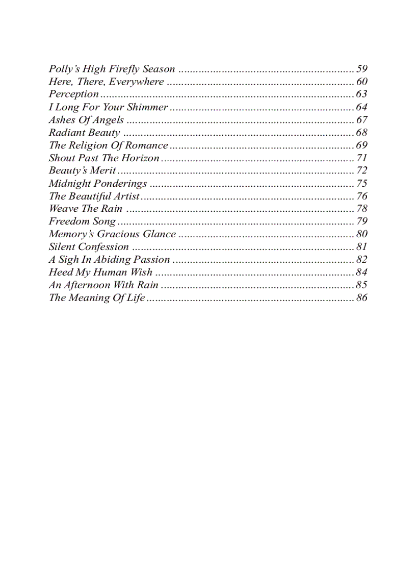 image for page Perfectly Said When words become art