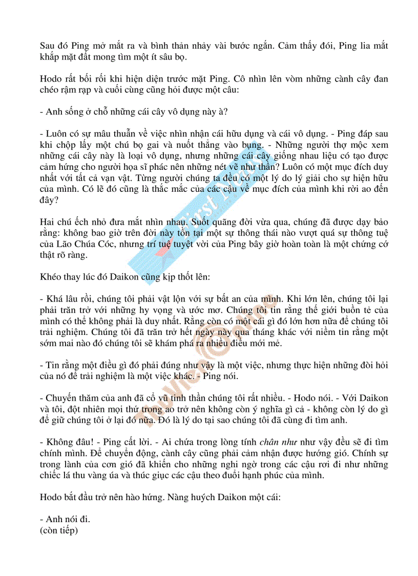 image for page Ping Hành trình ra biển lớn