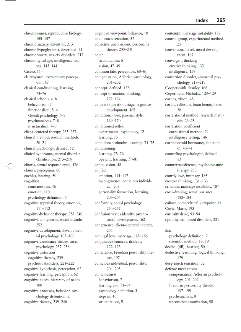 image for page Psychology A Self Teaching Guide