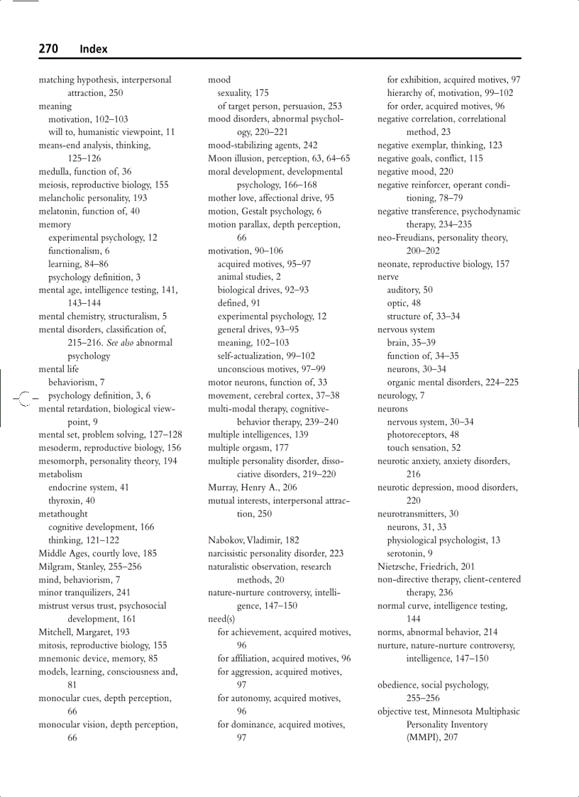 image for page Psychology A Self Teaching Guide