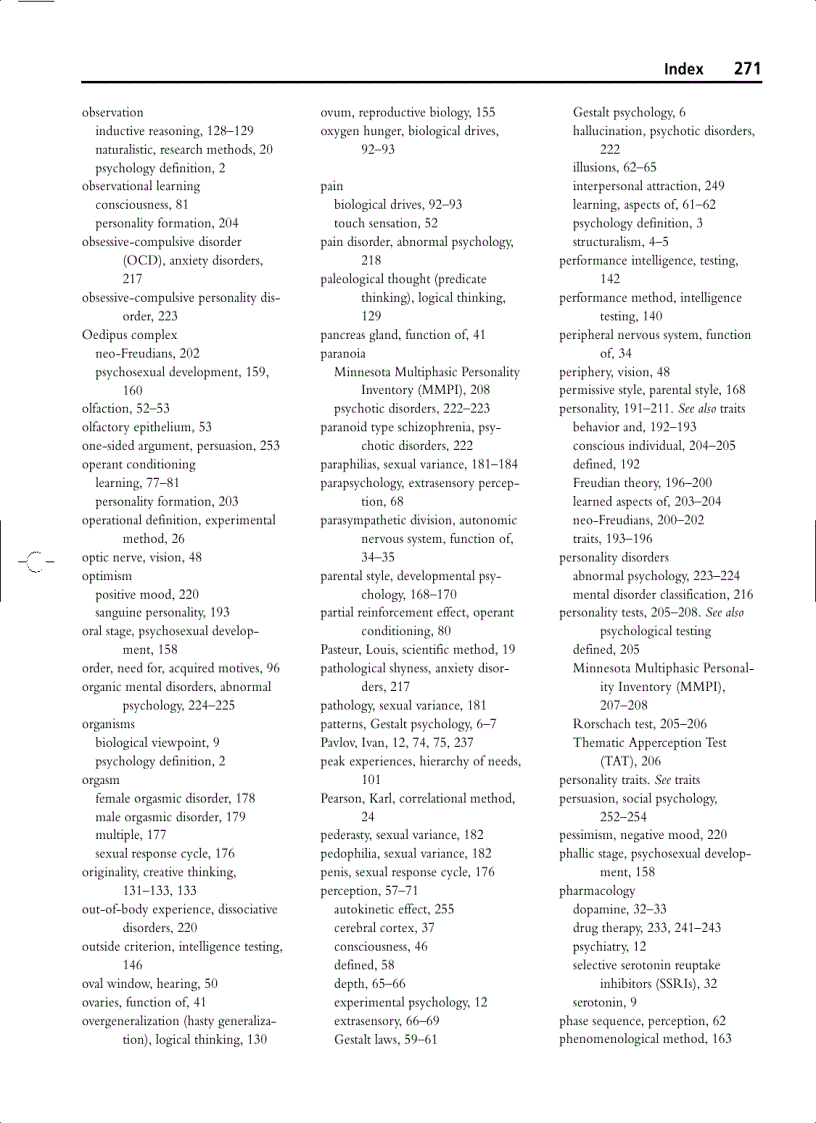 image for page Psychology A Self Teaching Guide