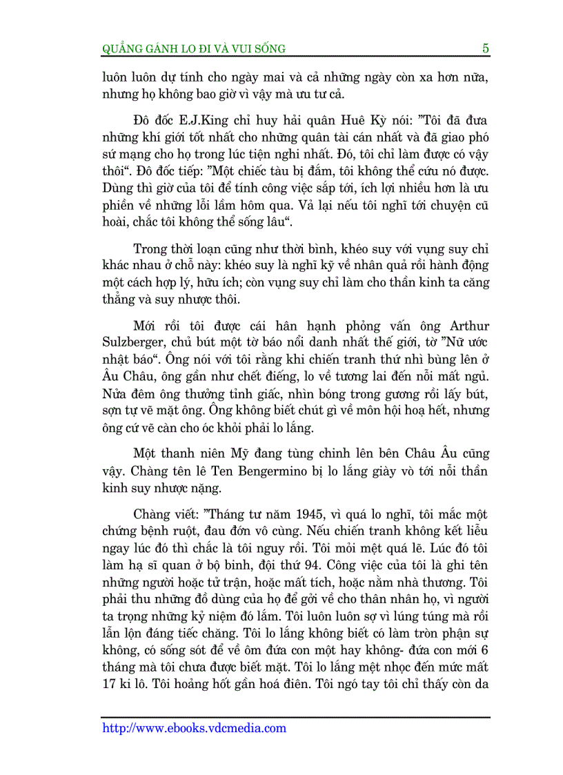 image for page Quẳng Gánh Lo Đi Và Vui Sống Phần I