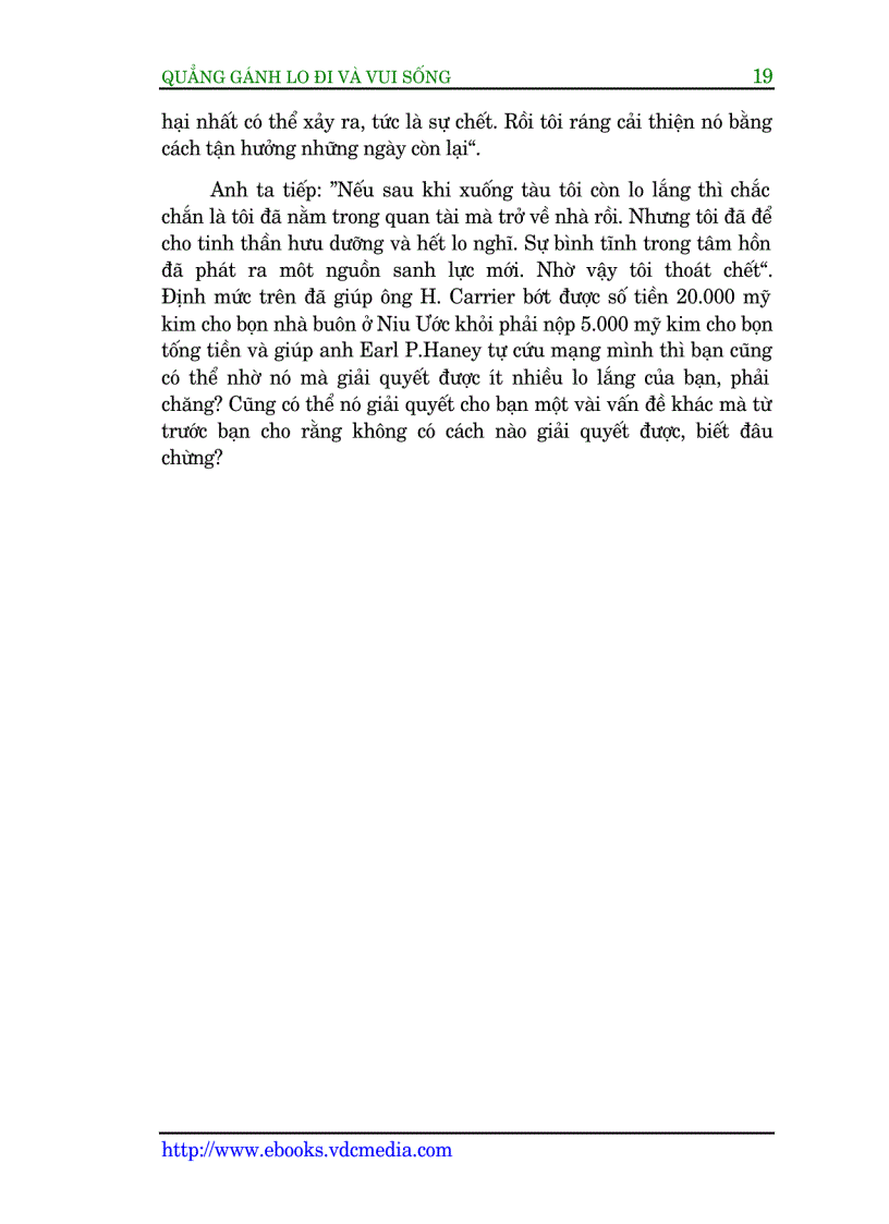 image for page Quẳng Gánh Lo Đi Và Vui Sống Phần I