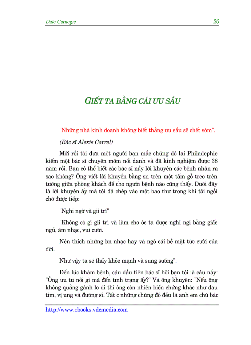 image for page Quẳng Gánh Lo Đi Và Vui Sống Phần I