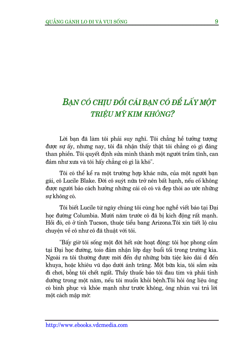 image for page Quẳng Gánh Lo Đi Và Vui Sống Phần II